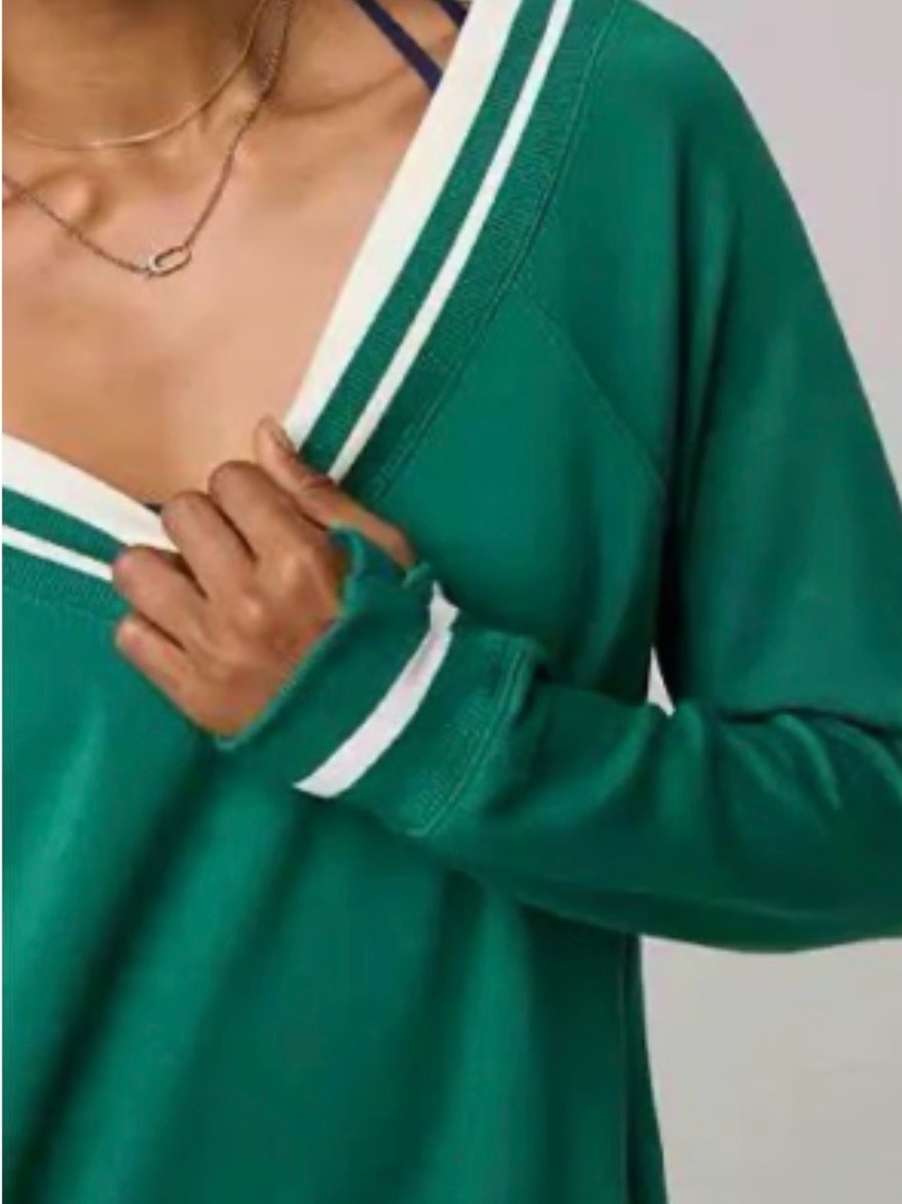 Offline by Aerie Chillup Mini Dress Varsity Dress with Modal - Picture 3 of 7